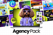 Agency Canva Templates for IG, a Social Media Template by Virall (Thumbnail 1 of 10)