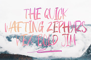 Quick Posty, a Script Font by Papermode Co. (Thumbnail 4 of 9)