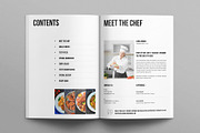 Minimal Cookbook Recipes Book, a Brochure Template by E-Type (Thumbnail 2 of 7)
