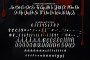 Bloody | Script Font, a Handwritten Font by Scratchones (Thumbnail 7 of 9)