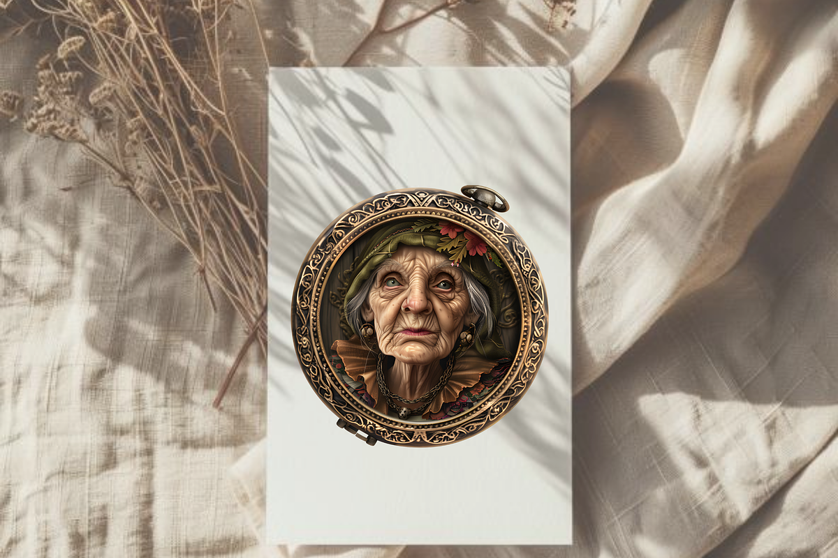 GRANDMA ANGELS AND FAIRIES CLIPART, a Person Illustration by Daring Digies (Photo 7 of 8)