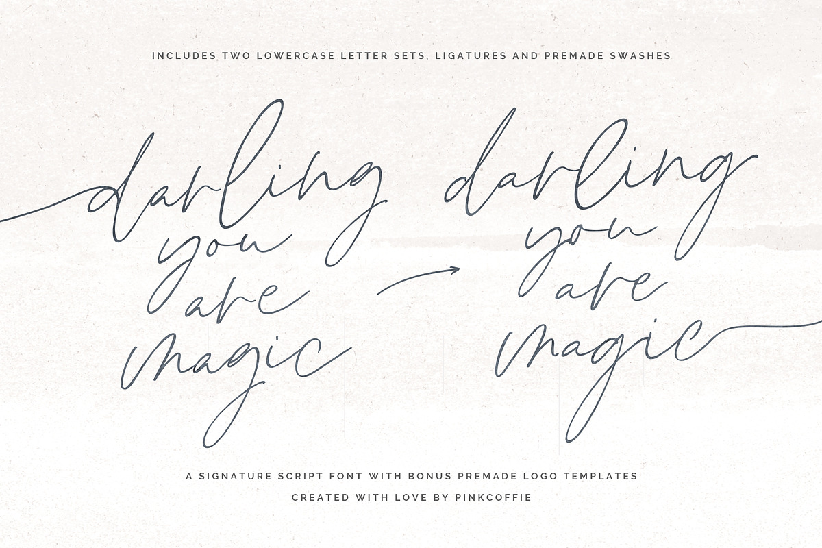 Balayage | Signature Script + Logos preview 7