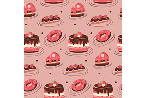 Bakery dessert patterns featuring