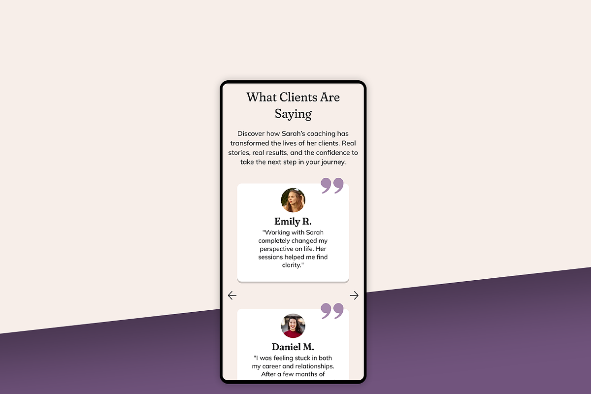 Life Coach Wix Studio Template, a Wix Template by Kitteeh (Photo 19 of 20)