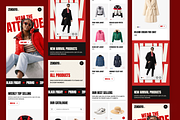 Zendaya - E Commerce Website, a Landing Page Template by SLAB! Design (Thumbnail 5 of 5)