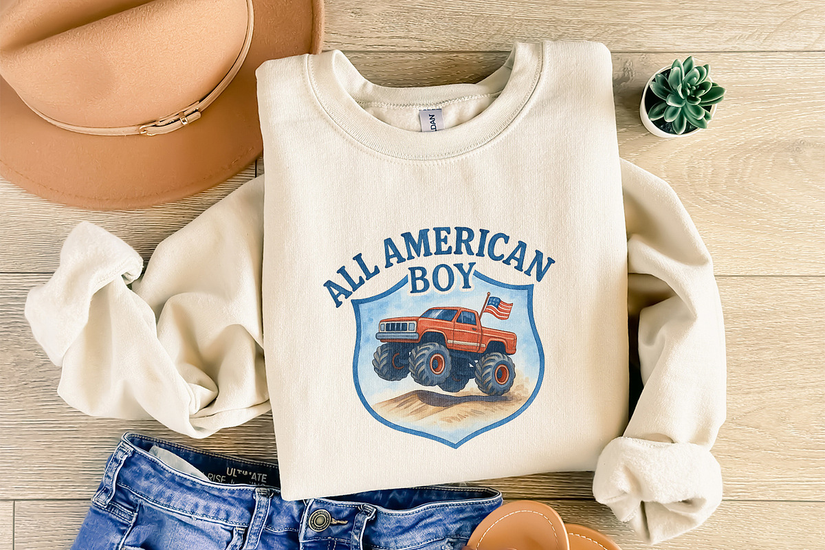 All American Boy PNG, 4th of July, an Illustration by SharpMarketplace (Photo 8 of 9)