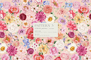 FLORAMA 6 Floral Seamless Patterns, a Pattern Graphic by Veris Studio (Thumbnail 13 of 34)