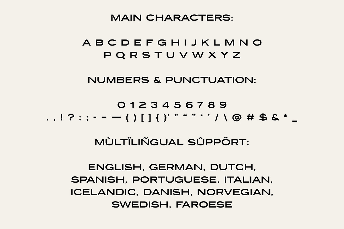 Monrouge Extended Sans Serif Font, a Sans Serif Font by Lanastace Studio (Photo 13 of 13)