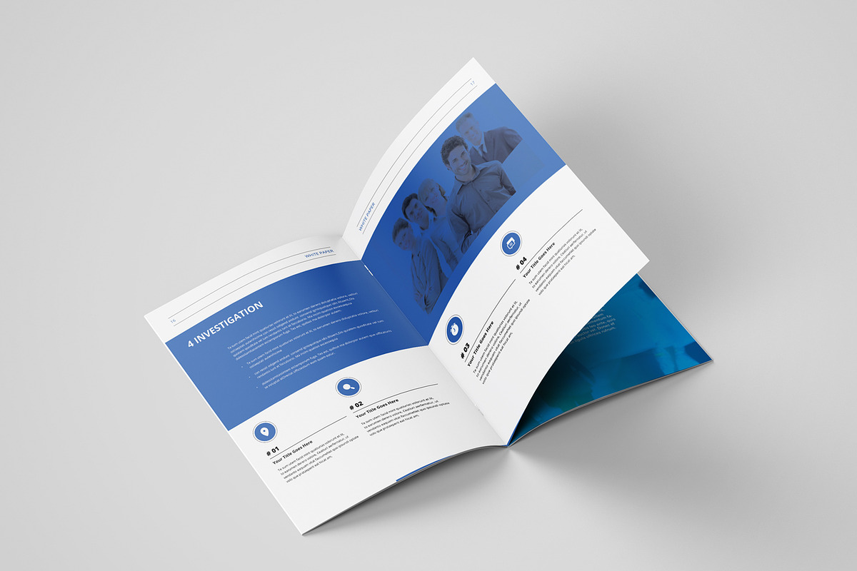 White paper template indesign, a Brochure Template by azadcsstune (Photo 10 of 18)