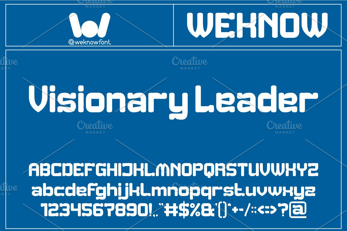 Effortless Powerful font, a Font by weknow (Photo 3 of 8)