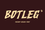 Botleg - Trendy Brush Font, a Handwritten Font by GroovyFontCo (Thumbnail 1 of 7)