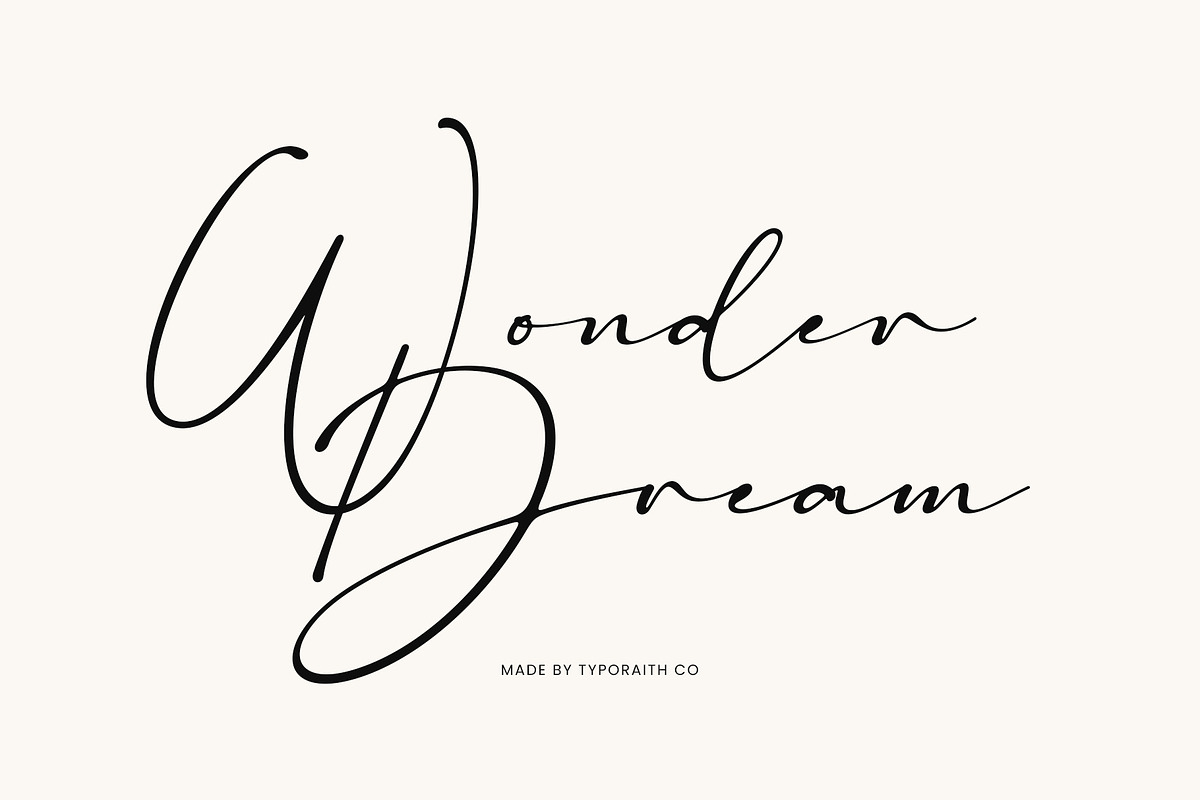 Madelisse – Elegant Signature Font, a Script Font by Typoraith Co (Photo 3 of 10)