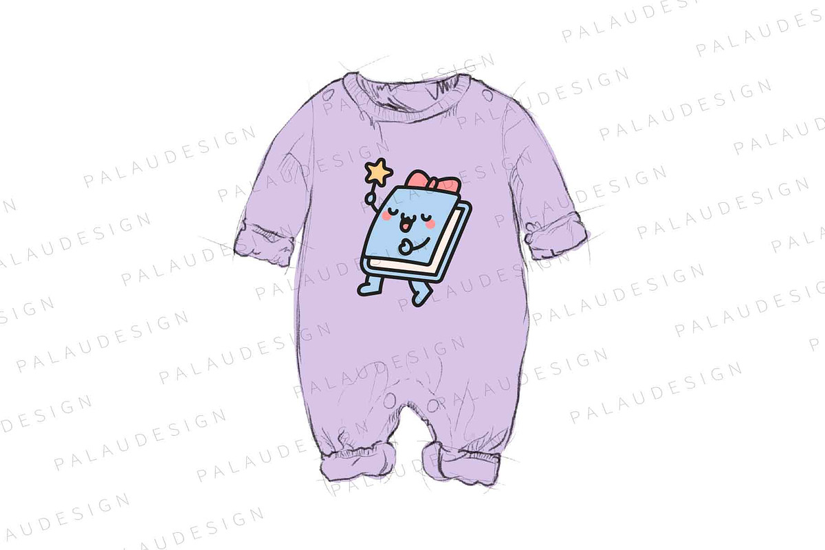 Cute Kawaii Books Characters, an Education Illustration by Palau (Photo 6 of 12)