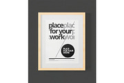 Frame For Your Work, an Advertising Mockup by zippypixelstudio (Thumbnail 4 of 16)