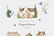 RUSTIC REVERIE Watercolor Garden, a Decorative Illustration by Muse Artist (Thumbnail 14 of 20)