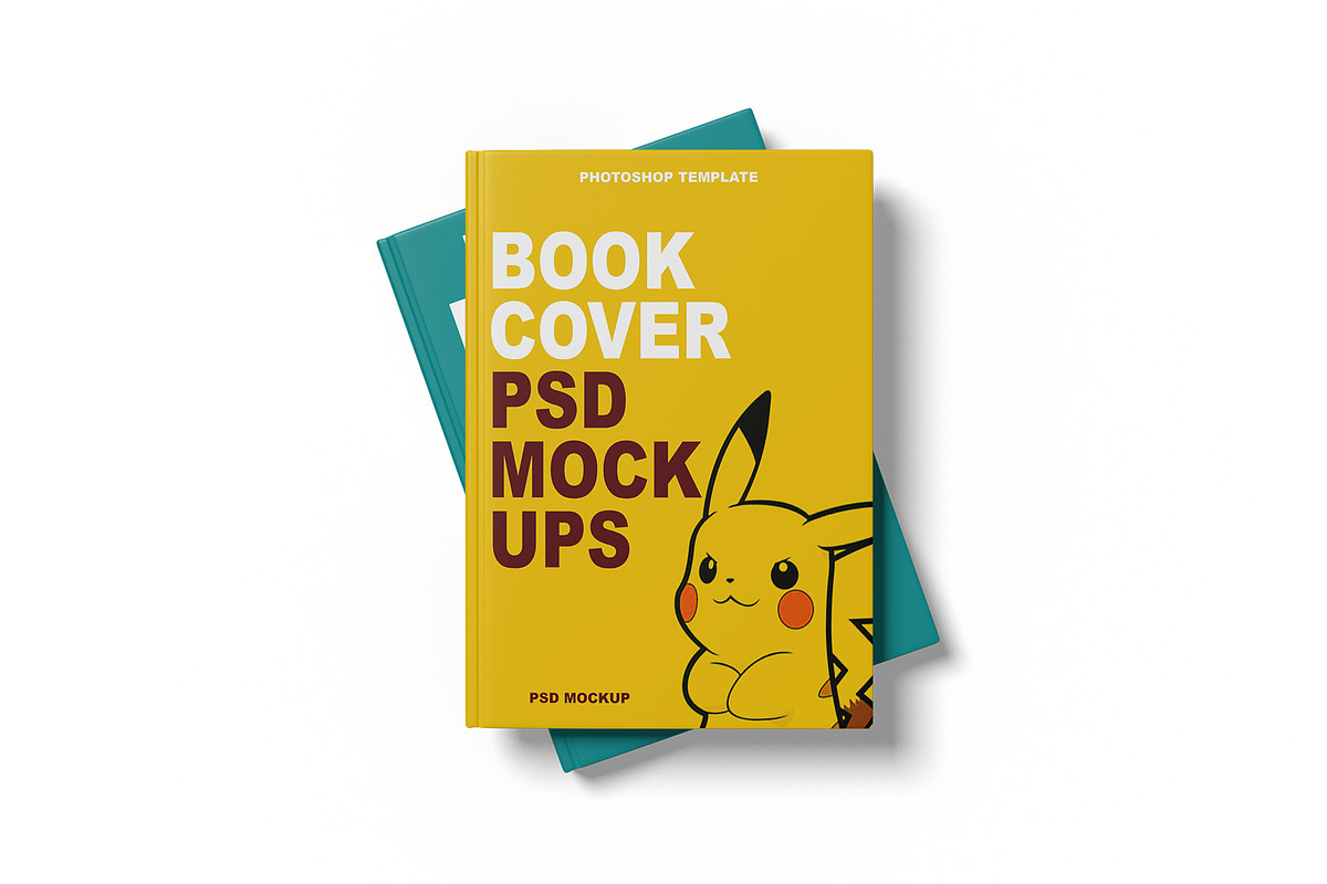 Book Cover Mockup, a Books & Magazine Mockup by mockupbuys (Photo 14 of 38)