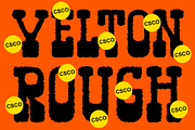 Velton Rough, a Serif Font by Craft Supply Co. (Thumbnail 1 of 8)
