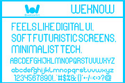 Pixel Round font, a Sans Serif Font by weknow (Thumbnail 4 of 8)