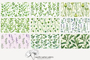 70 kitchen herb seamless pattern, a Pattern Graphic by Poppy Lane Studio (Thumbnail 6 of 10)