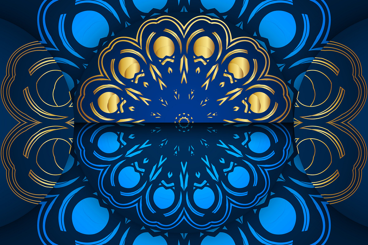 Mandala Oriental Floral art Bundle, a Background Graphic by NJ Himel (Photo 75 of 97)