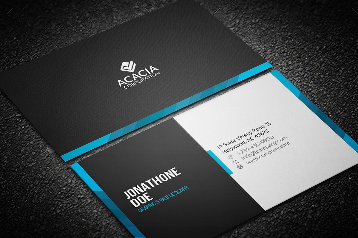 Trav Business Card, a Business Card Template by DesignGhar (Photo 2 of 5)