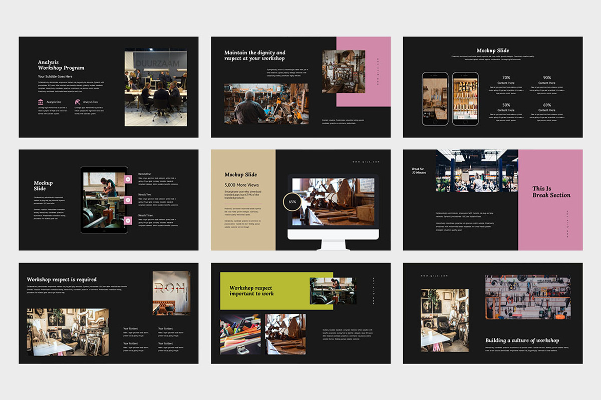 Qila : Workshop Google Slides, a Presentation Template by Punkl Camp (Photo 7 of 9)