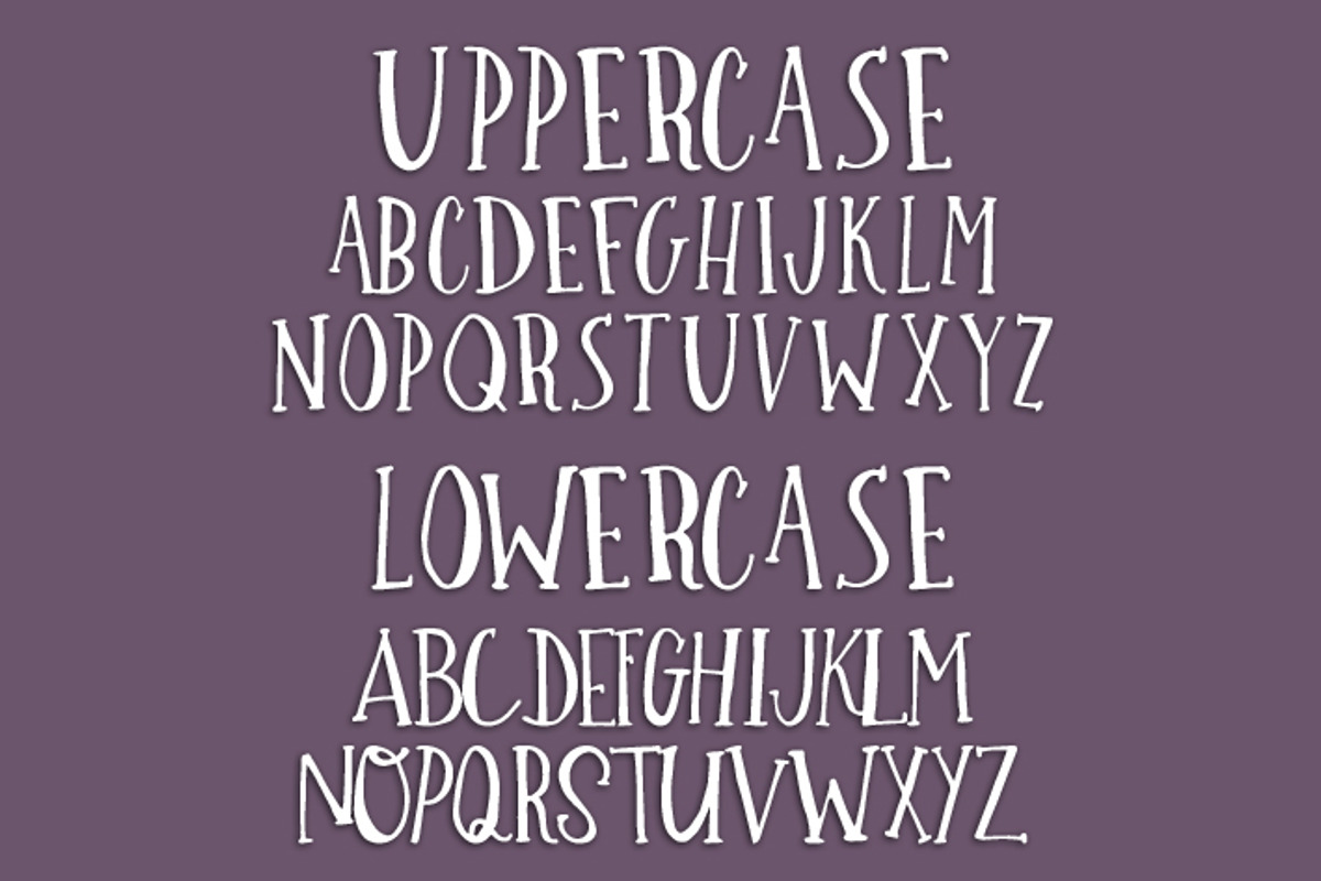 Winter - A Quirky All Caps Font preview 3