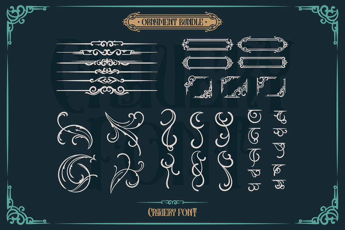 Cravery, a Script Font by Vintage Division (Photo 7 of 10)