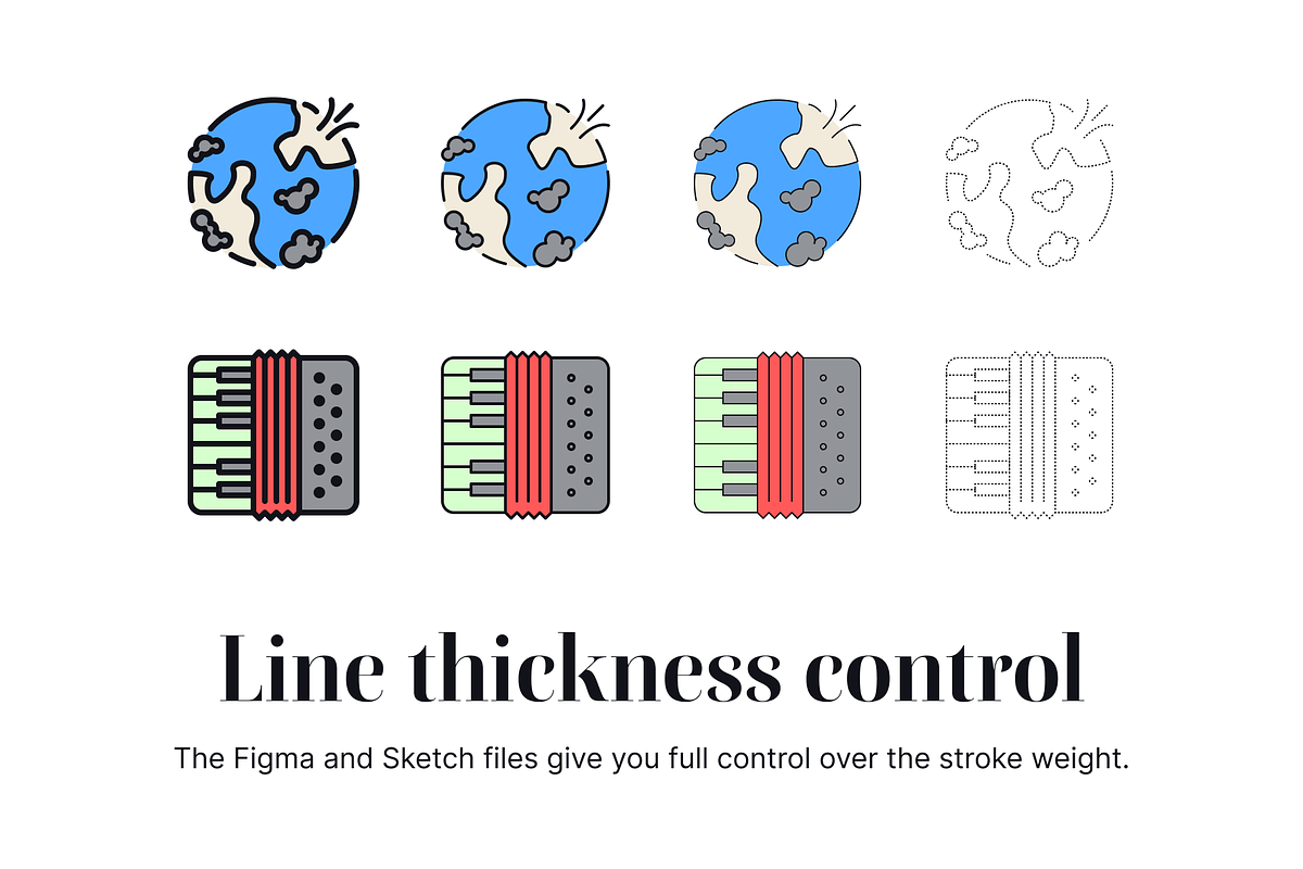 LineQueen Icons, an Outline Icon by PixelBazaar (Photo 5 of 8)