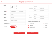 Touch Spa UI Kit, an UI Kit Template by hoangpts (Thumbnail 4 of 8)
