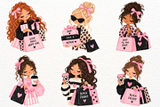 Black Friday Clipart Girly PNG Sale, a Seasonal Illustration by SugarCloudStudioArt (Thumbnail 3 of 6)