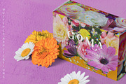 Pride Glitch Floral Collage Kit, an Object Graphic by Neon Wild (Thumbnail 10 of 12)