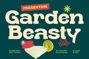 Garden Beasty Modern Bold Serif, a Serif Font by timelesstype.co (Thumbnail 1 of 10)
