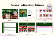 Luxury Florist Squarespace Template, a Squarespace Template by Template Twist Shop (Thumbnail 6 of 10)