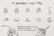 Coquette Picnic Sketch Bundle, an Object Illustration by Artalia (Thumbnail 4 of 5)