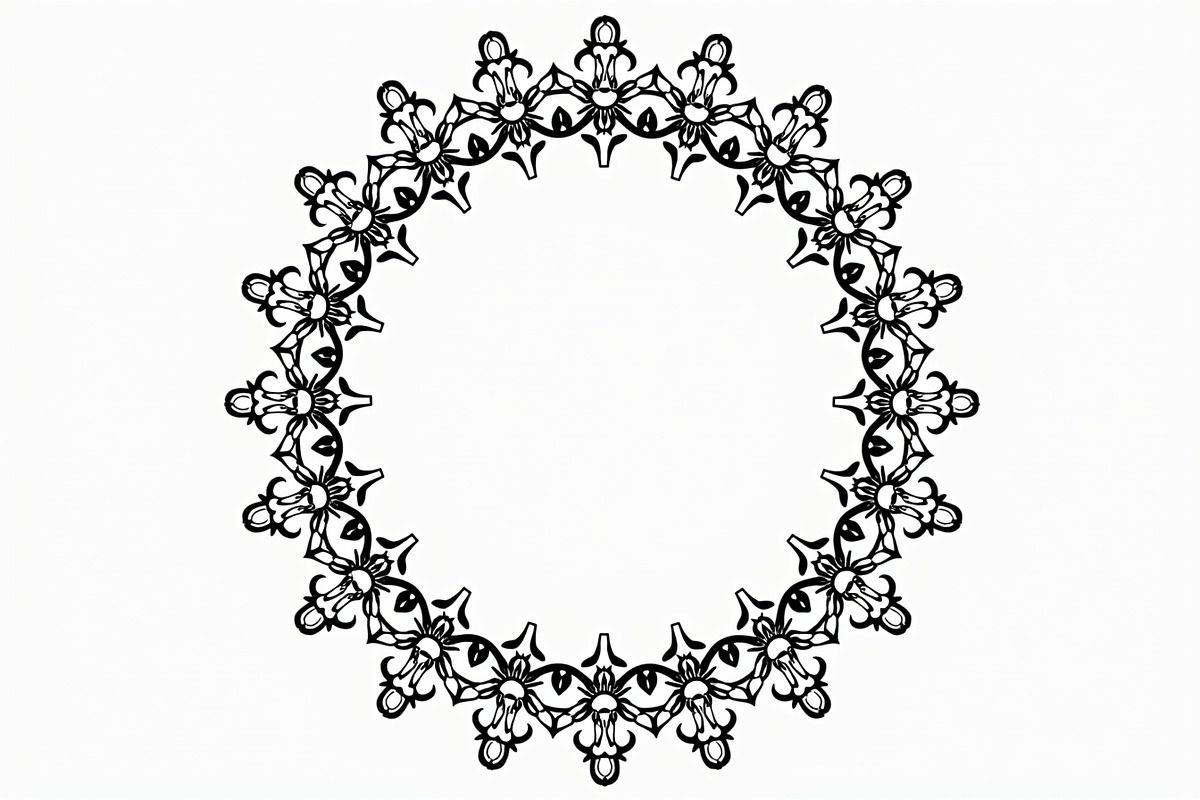Elegant Laser Cut Flourish Bundle, an Illustration by BIPLOB EXPERT (Photo 6 of 9)