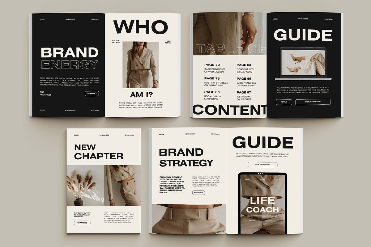 Big Coach Bundle Canva V, a Marketing Template by Instprofi | Studio Estimo (Photo 14 of 31)
