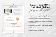 Showit Sales Page Bundle Templates, a Landing Page Template by Sugar Studios (Thumbnail 3 of 8)
