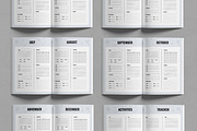 Monthly Planner, a Stationery Template by MightyDesign (Thumbnail 2 of 7)