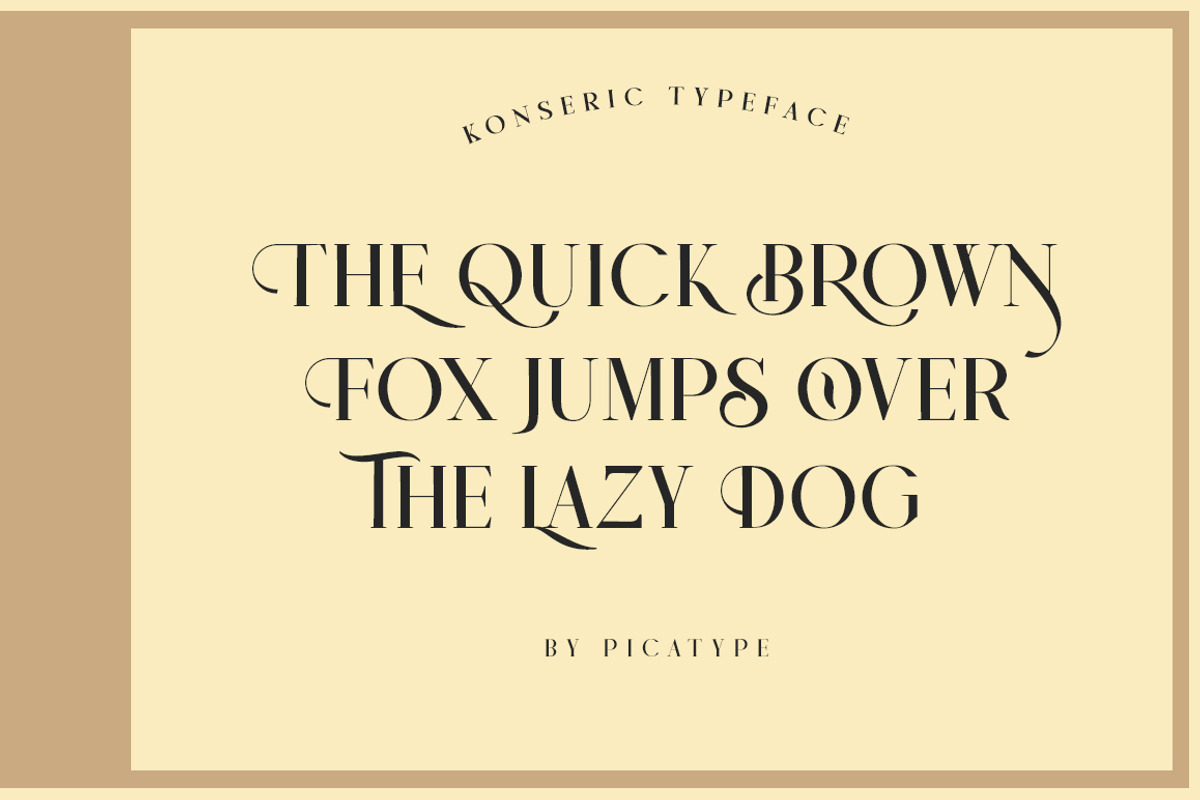 Konseric, a Serif Font by Picatype Studio (Photo 10 of 18)