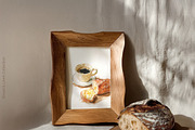 Bread & Linen – Card & Frame Mockups, a Household Mockup by NikiArts (Thumbnail 4 of 12)
