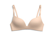 Women's Beige Pink Bra 3D Model, an Object 3D Model by rebrandy (Thumbnail 3 of 8)