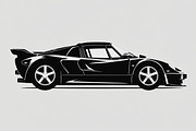 Retro Car Vector Set, an Illustration by hafijul (Thumbnail 4 of 9)