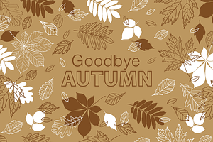 Autumn Seamless Patterns