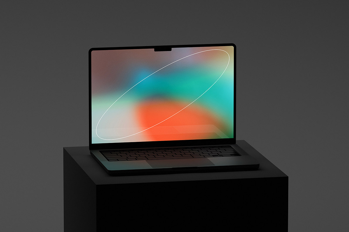 MacBook Pro 10 Standard Mockup, a Device Mockup by Orbyt Studio (Photo 2 of 3)