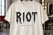 Gothic Punk Font, a Blackletter Font by Handmadefont (Thumbnail 3 of 15)