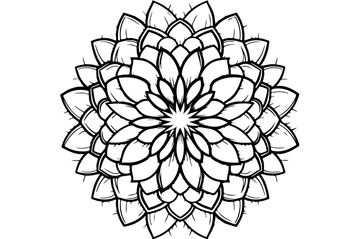 Decorative Mandala Flower, an Object Graphic by Designer_Momina (Photo 6 of 20)