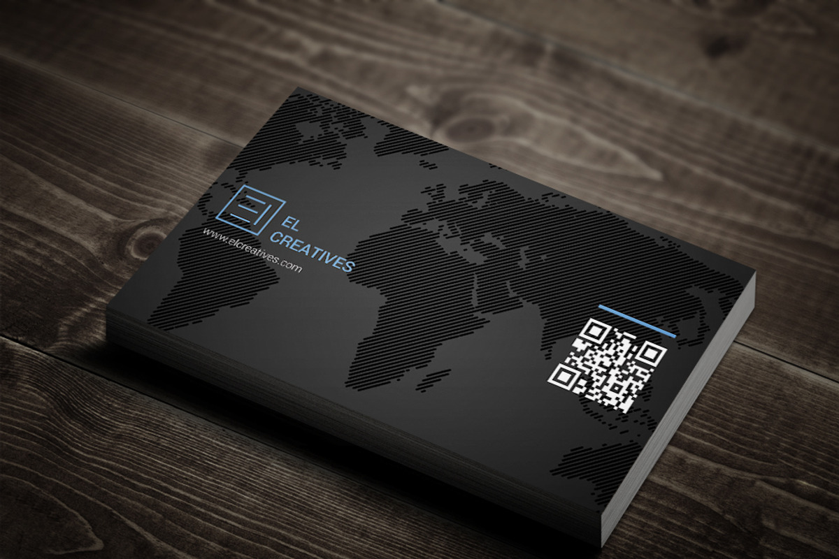 Creative Dark Business Card, a Business Card Template by bouncy (Photo 4 of 4)