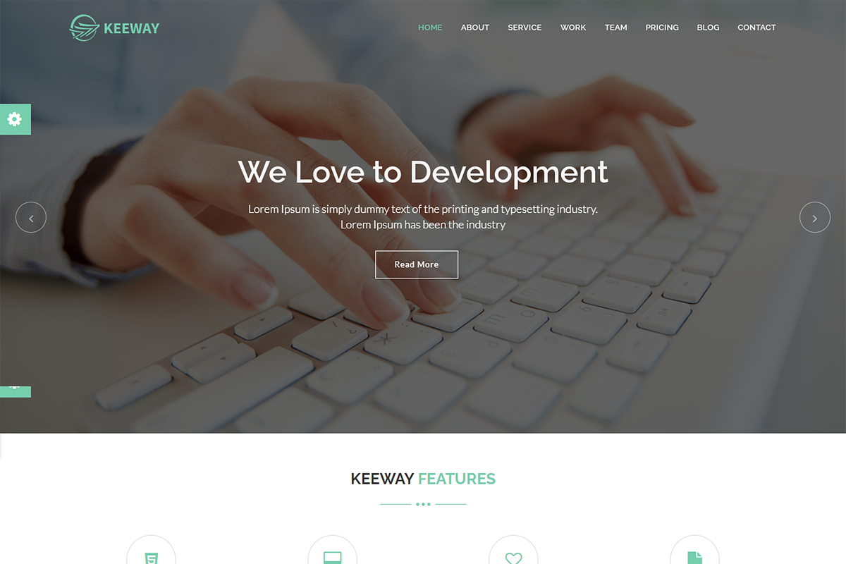 Modern AI & Tech Agency Website, a Bootstrap Template by Themeplaza (Photo 2 of 3)
