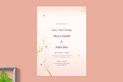 Romantic Wedding Invitation Bundle, an Invitation Template by graphypix (Thumbnail 5 of 6)